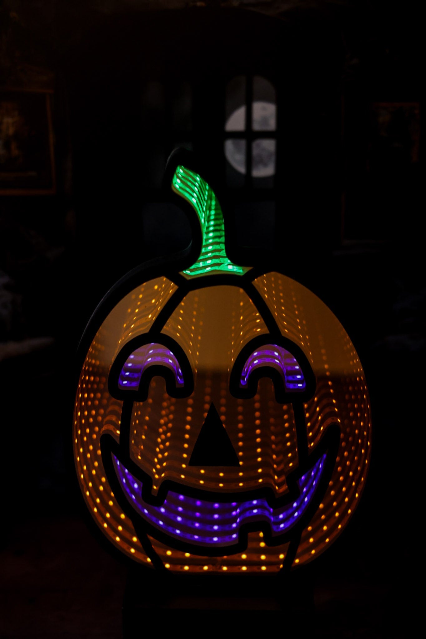 Lighted Halloween Infinity Creature Decorations (3 Styles) - Whiskey Skies - GERSON COMPANIES
