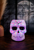 Lighted Halloween Skull Trick Or Treat Bucket W/ Sound - Whiskey Skies - GERSON COMPANIES