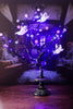 Lighted Halloween Tree With Ghost - Whiskey Skies - GERSON COMPANIES