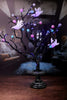 Lighted Halloween Tree With Ghost - Whiskey Skies - GERSON COMPANIES