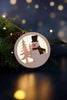 Lighted Snowman Round Ornament - Whiskey Skies - WT COLLECTION