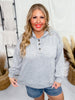 Lightweight Long Sleeve Button Front Hoodie (5 Colors) - Whiskey Skies - ANDREE BY UNIT