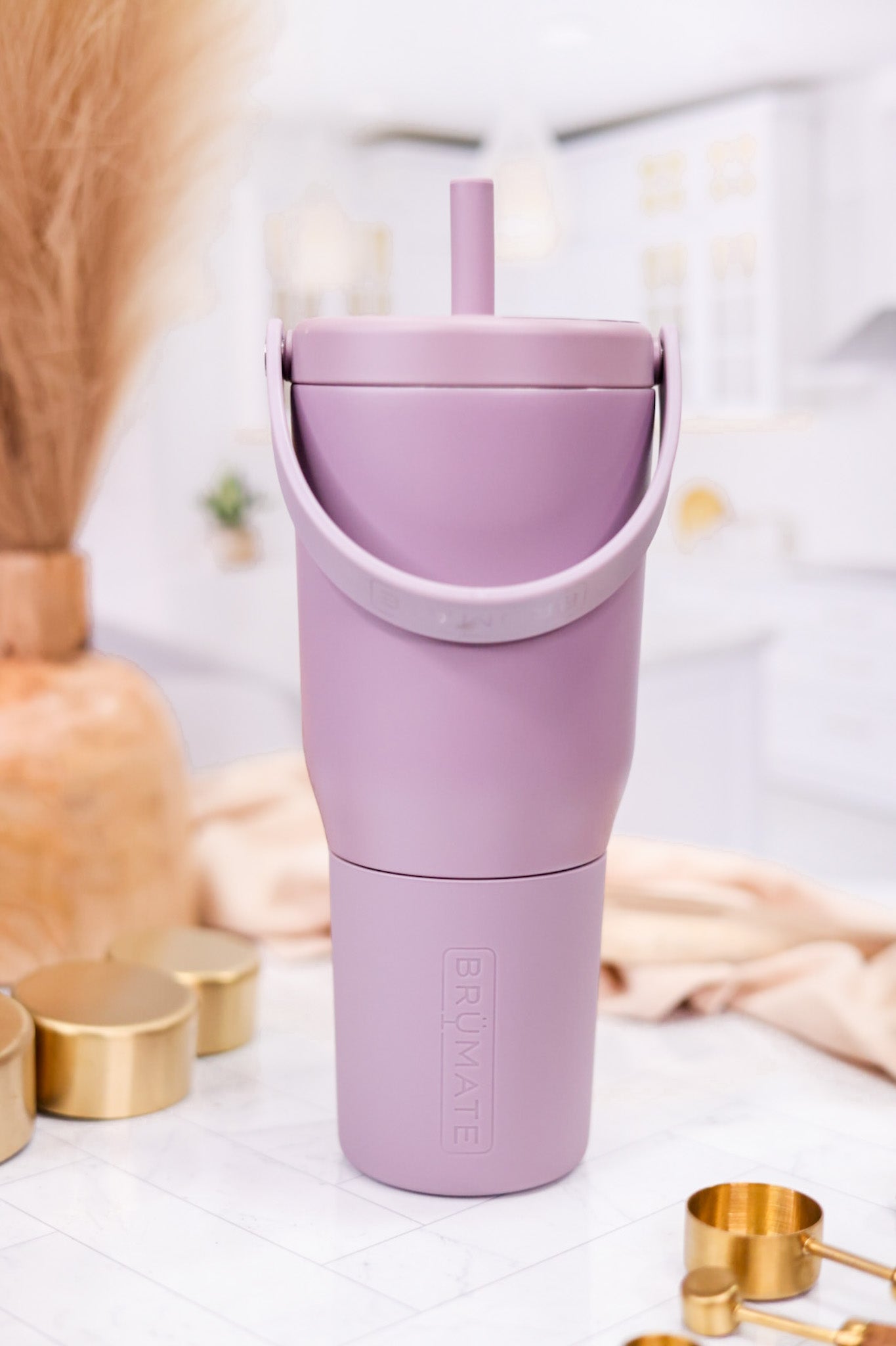 Lilac Dust 35oz Resa Tumbler - Whiskey Skies
