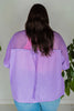 Lilac Relaxed Fit Knit Tunic Top - Whiskey Skies - ANDREE BY UNIT