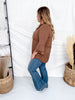 Lizzy Top With Tiered Bell Sleeves (8 Colors) - Whiskey Skies - DEAR SCARLETT