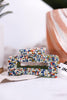 Lola Confetti Beaded Hair Claw Clip Coastal - Whiskey Skies - INK+ALLOY