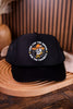 Long LIve Hippies & Cowboys Black Trucker Hat - Whiskey Skies - RODEO HIPPIE