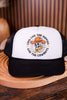 Long LIve Hippies & Cowboys Trucker Hat - Whiskey Skies - RODEO HIPPIE