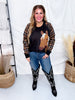 Long Plaid Sleeve Western Horse Print Midi - Sweater - Whiskey Skies - 2 FLY CO.