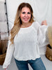 Long Sleeve Light Knit Melange Boat Neck Sweater - Whiskey Skies - COZY CO