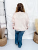 Long Sleeve Patchwork Floral Pullover Sweater - Whiskey Skies - DAVI & DANI