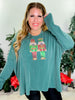 Long Sleeve Sequin Nutcracker Tunic Top - Whiskey Skies - HEIMISH