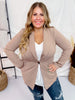 Long Sleeve Taupe Blazer - Whiskey Skies - HEIMISH