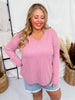 Long Sleeve Waffle Top (7 Colors) - Whiskey Skies - ANDREE BY UNIT