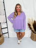 Long Sleeve Waffle Top (7 Colors) - Whiskey Skies - ANDREE BY UNIT