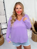 Long Sleeve Waffle Top (7 Colors) - Whiskey Skies - ANDREE BY UNIT