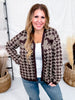 Long Sleeve Western Mustang Button Up Cardigan - Whiskey Skies - 2 FLY CO.