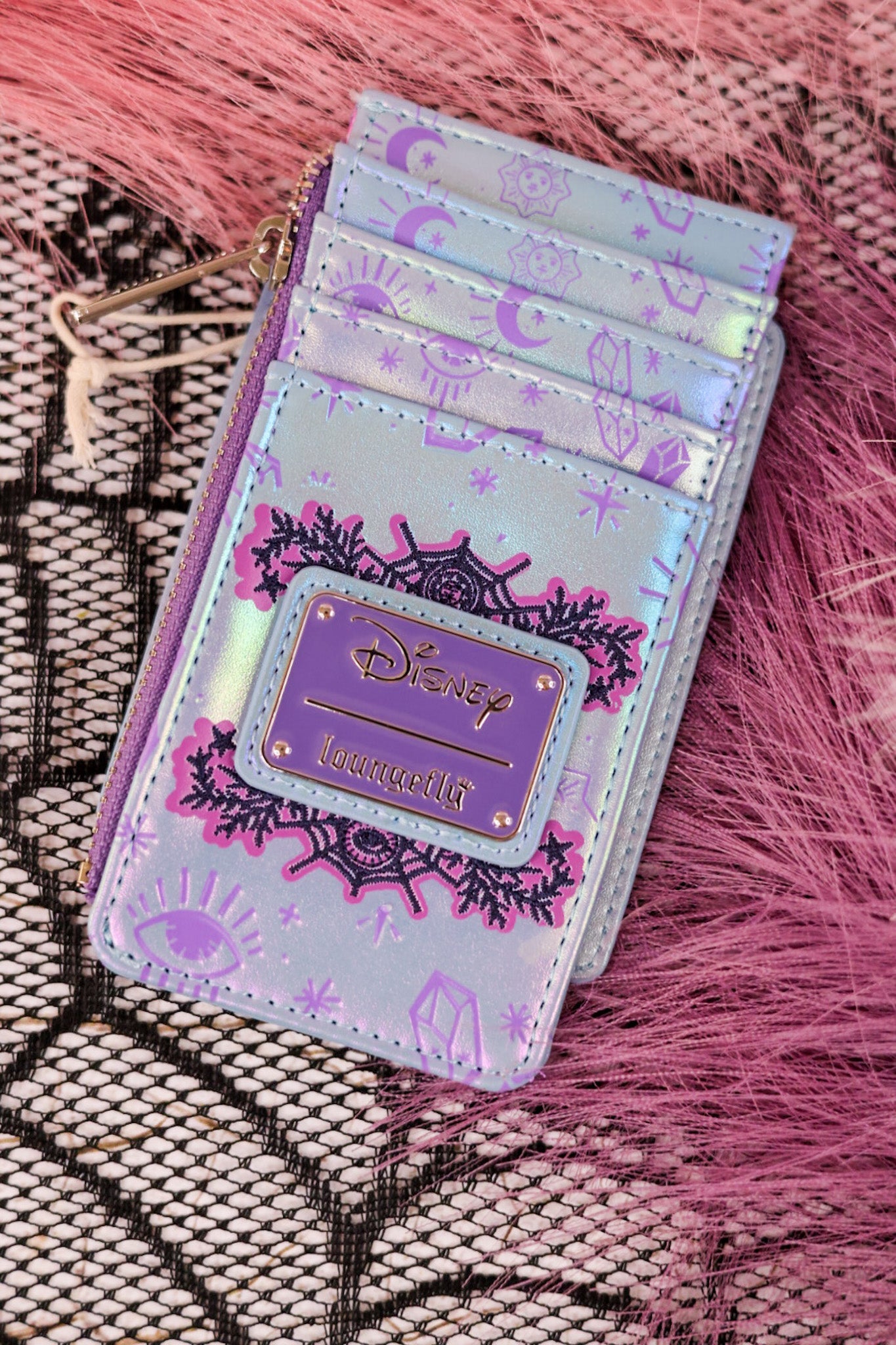 Loungefly Hocus Pocus Tarot Binx Card Holder - Whiskey Skies - LOUNGEFLY