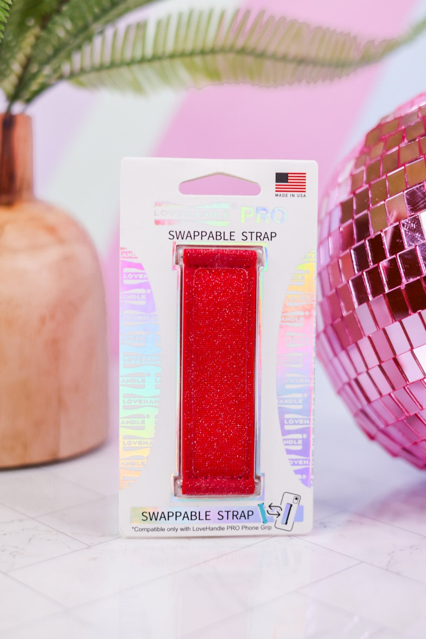 LoveHandle PRO Glitter Swappable Straps (9 Colors) - Whiskey Skies - LOVEHANDLERETAIL