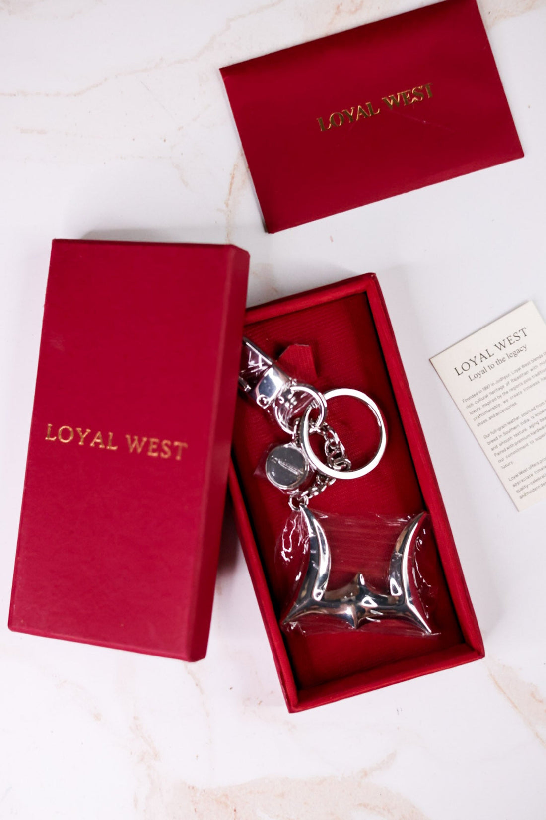 Loyal West On The Go Nickel Bag Charm - Whiskey Skies - LOYAL WEST