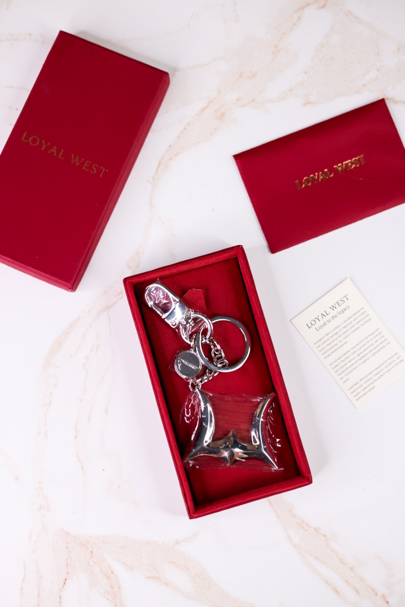 Loyal West On The Go Nickel Bag Charm - Whiskey Skies - LOYAL WEST