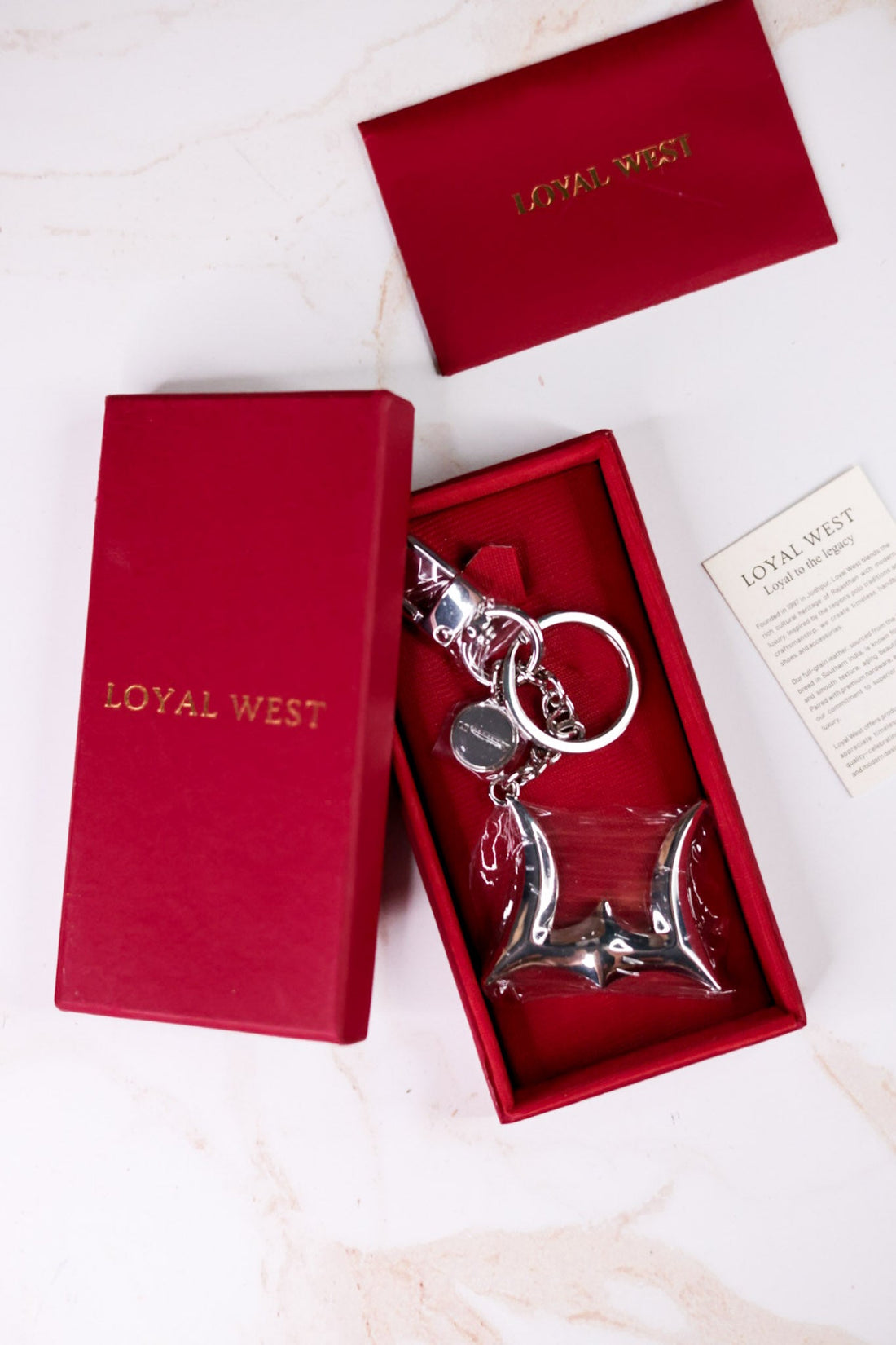 Loyal West On The Go Nickel Bag Charm - Whiskey Skies - LOYAL WEST