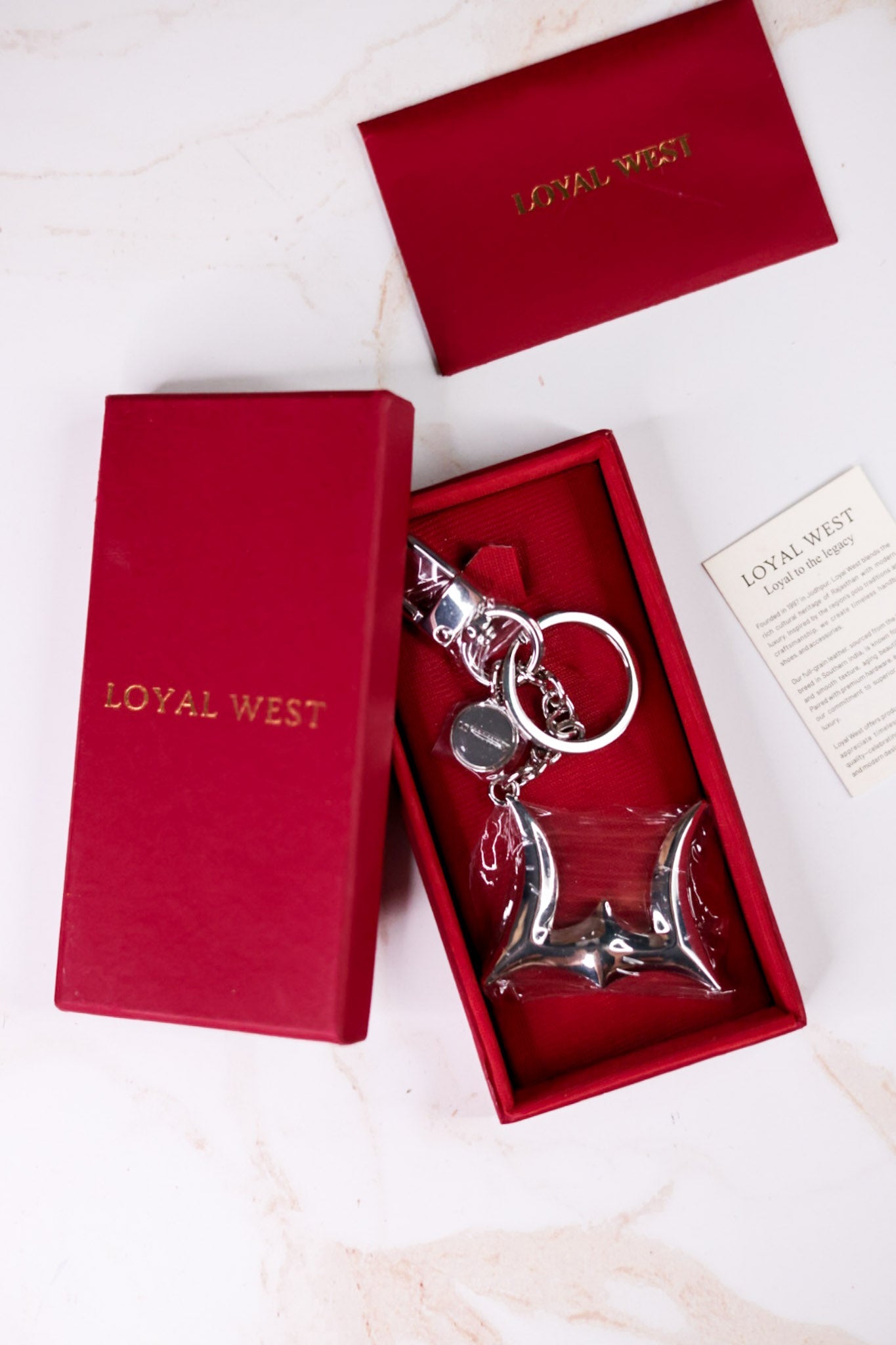 Loyal West On The Go Nickel Bag Charm - Whiskey Skies - LOYAL WEST