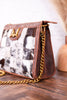 Loyal West Scrappy Shoulder Bag with Chain Strap - Whiskey Skies - LOYAL WEST