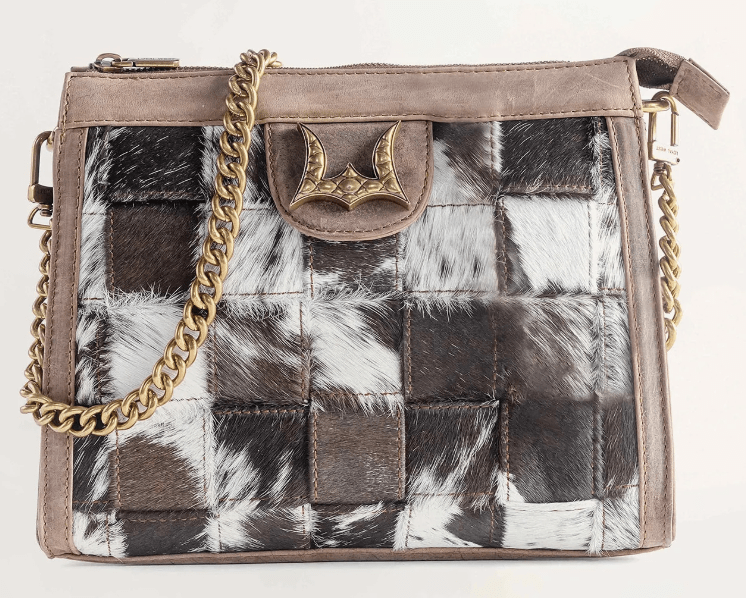 Loyal West Scrappy Shoulder Bag with Chain Strap - Whiskey Skies - LOYAL WEST