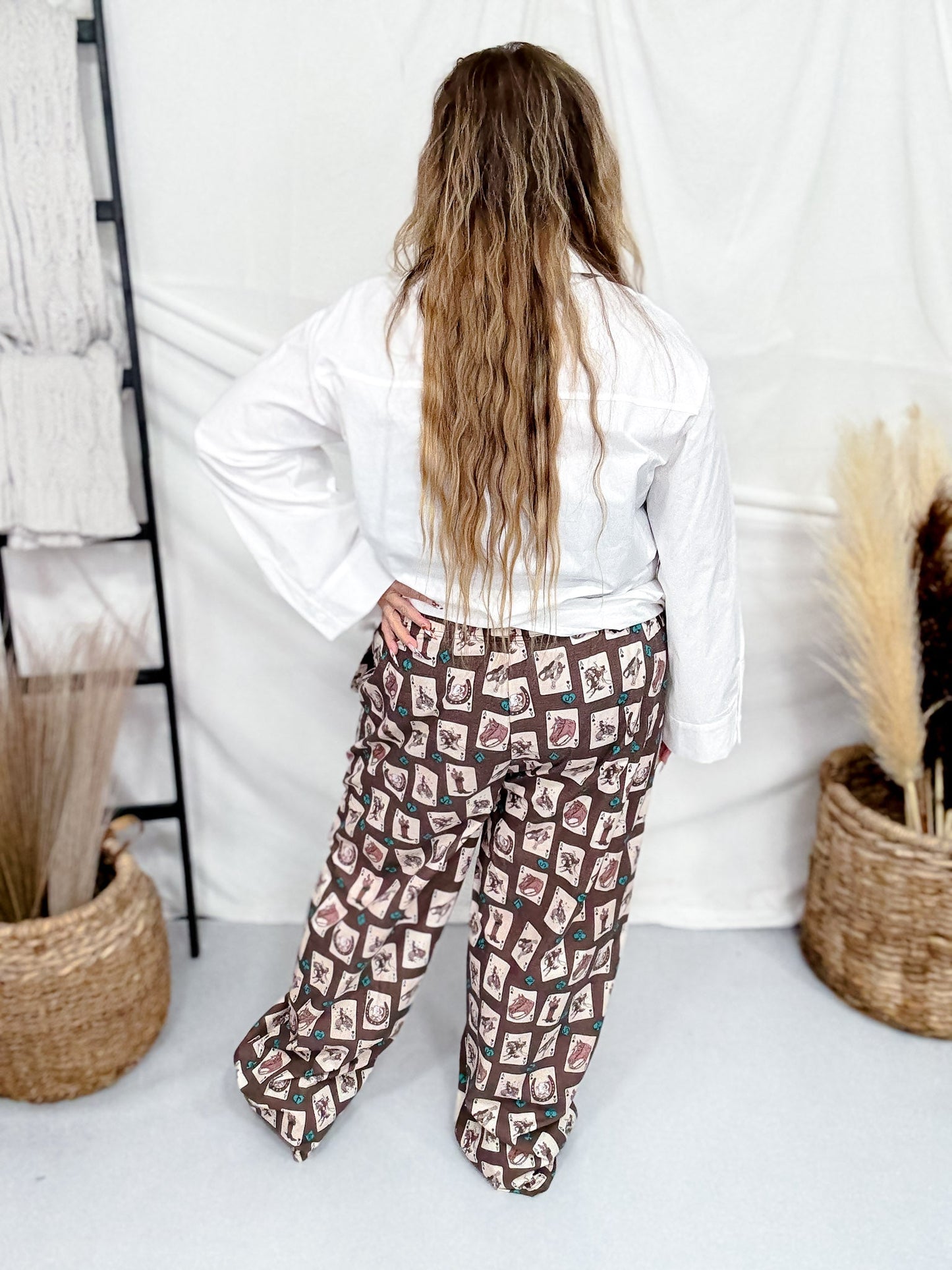 Luck Of The Brand Boxer Pants - Whiskey Skies - STERLING KREEK