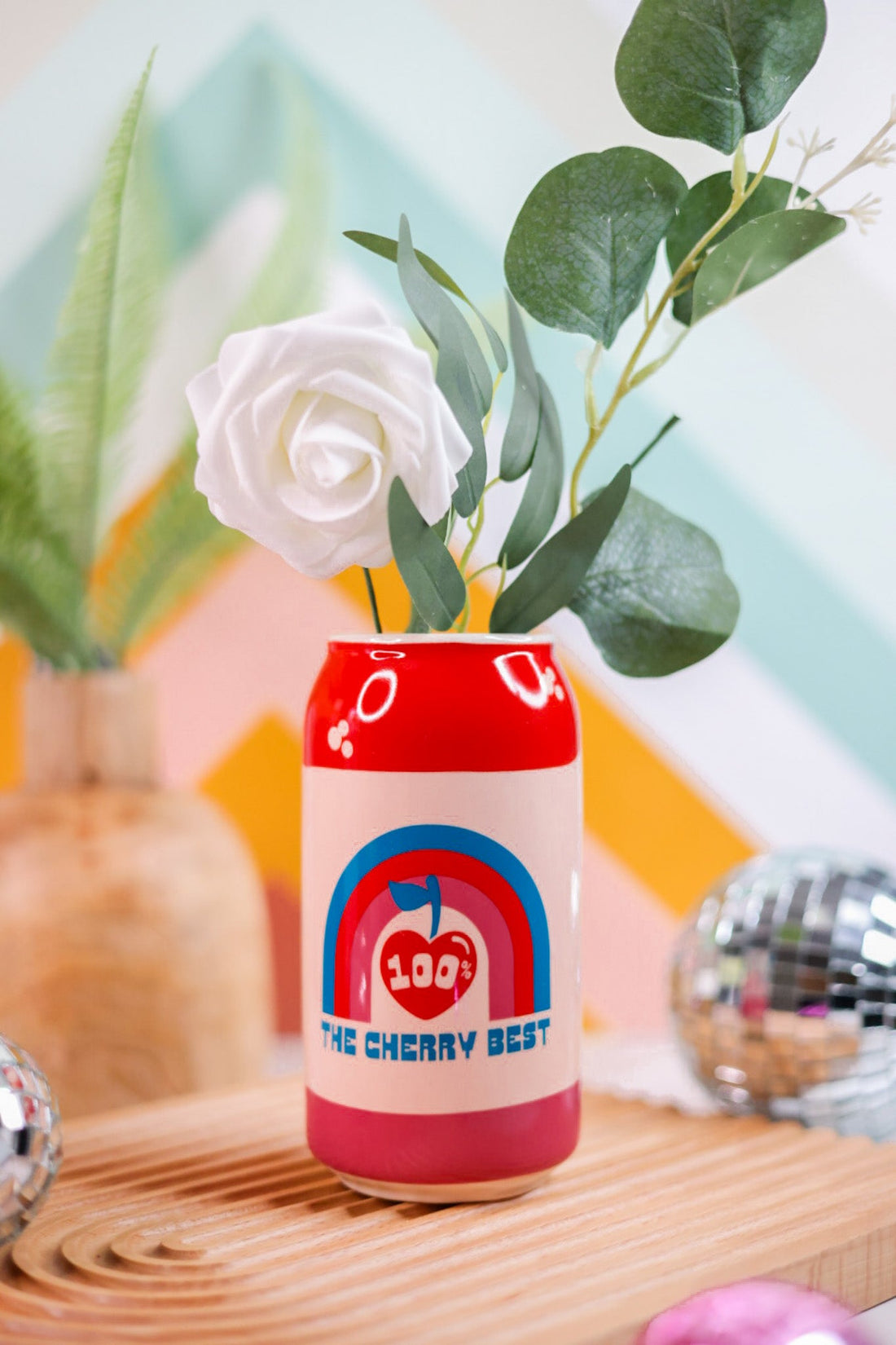 Lucky Cherry Cream Soda Vase - Whiskey Skies - BAN-DO