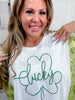 Lucky Clover Poncho Style Top - Whiskey Skies - DAVI & DANI