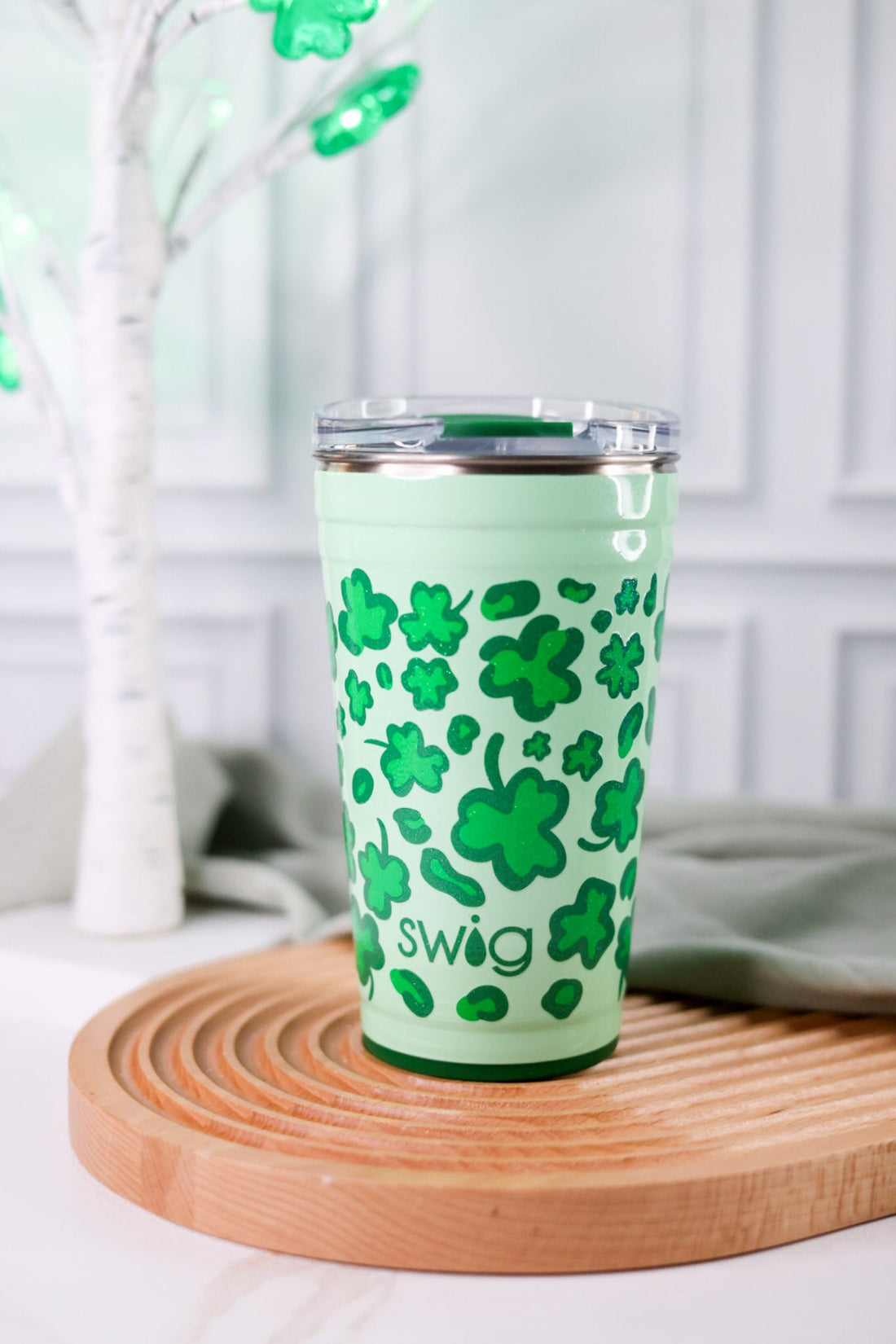 Lucky Leopard 24oz Party Cup - Whiskey Skies - SWIG LIFE