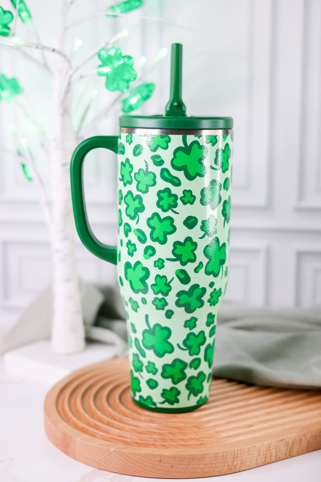 Lucky Leopard 40oz Mega Mug - Whiskey Skies - SWIG LIFE