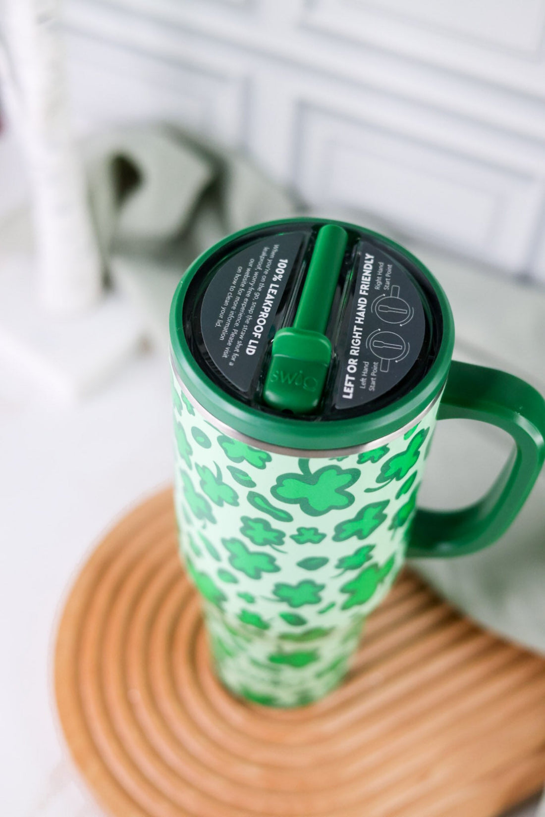 Lucky Leopard 40oz Mega Mug - Whiskey Skies - SWIG LIFE