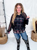 Lucky To Have You Layered Long Sleeve Top - Whiskey Skies - STERLING KREEK
