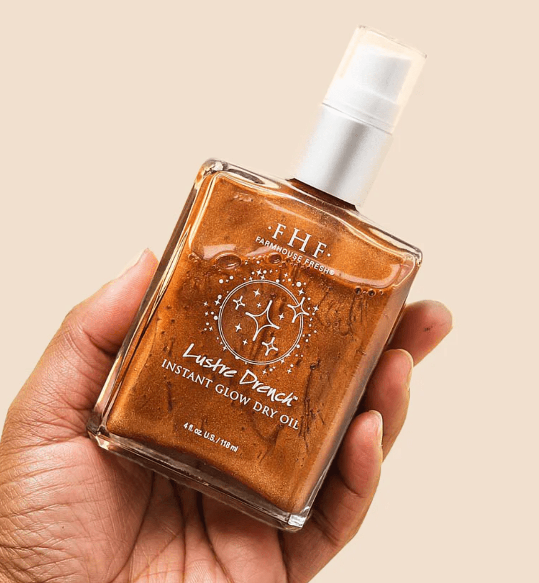 Lustre Drench Instant Glow Dry Oil - Whiskey Skies - FARMHOUSE FRESH