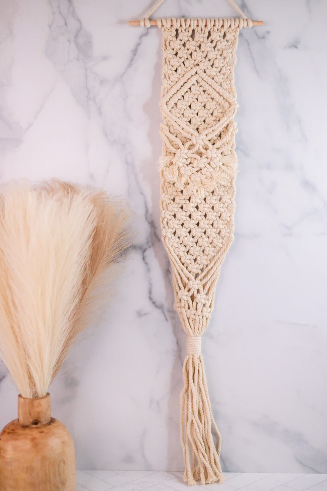 Macrame Wall Hanging Planter - Whiskey Skies - CREATIVE BRANDS