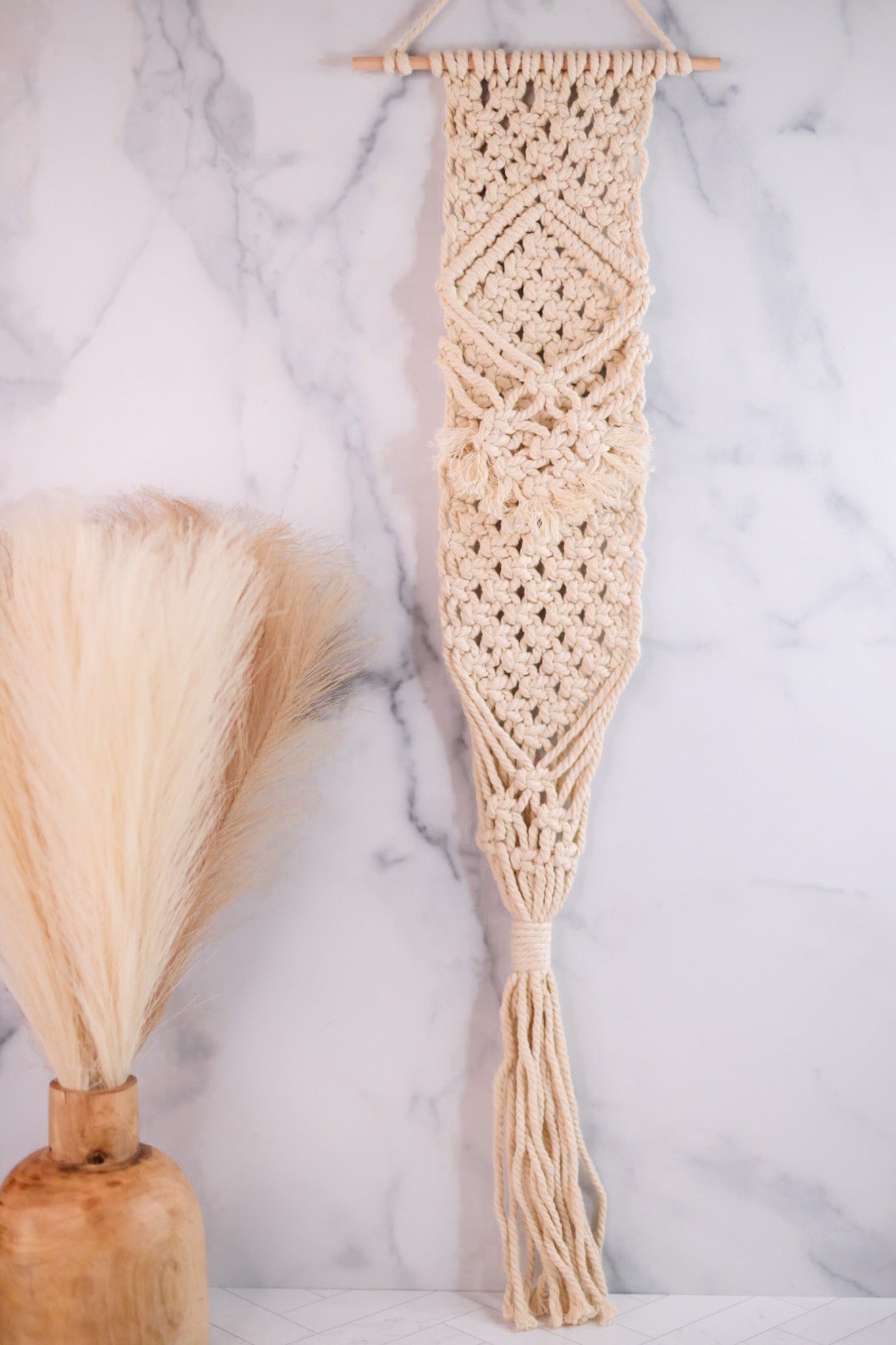 Macrame Wall Hanging Planter - Whiskey Skies - CREATIVE BRANDS