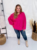 Magenta Button Front Drop Shoulder Top - Whiskey Skies - ANDREE BY UNIT