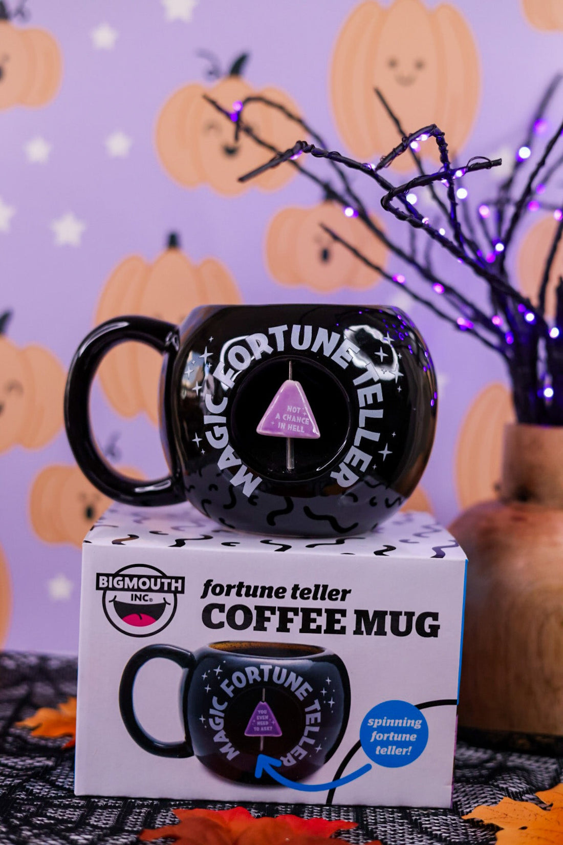 Magic Fortune Teller Coffee Mug - Whiskey Skies - BIGMOUTH