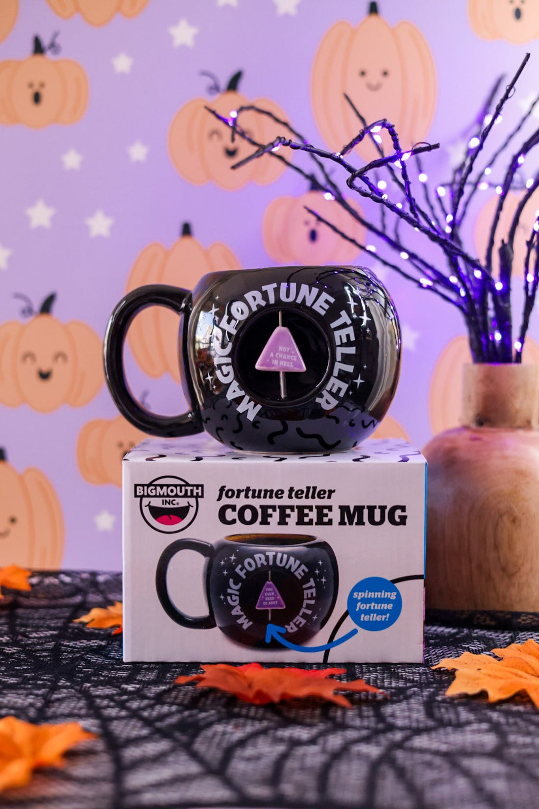 Magic Fortune Teller Coffee Mug - Whiskey Skies - BIGMOUTH