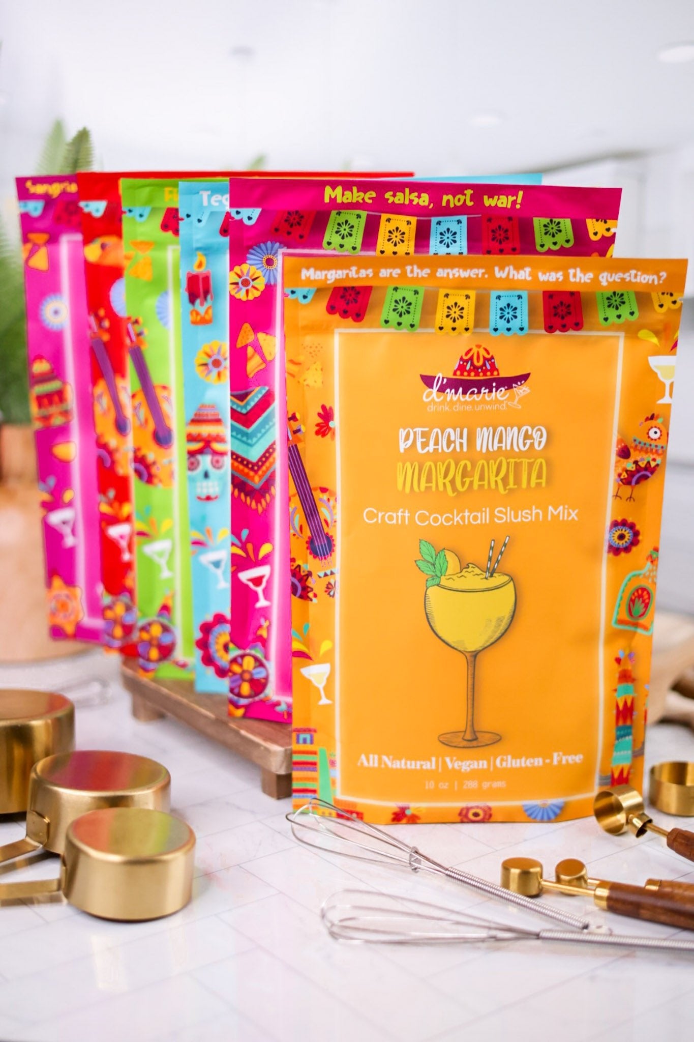 Margarita Madness Craft Cocktail Slush Mix Collection (6 Flavors
