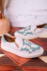 Marian Crackle Effect Slip On Sneakers With Aztec Pattern - Whiskey Skies - VERY G