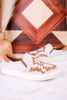 Marian Tan Crackle Slip On Sneakers - Whiskey Skies - VERY G