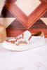 Marian Tan Crackle Slip On Sneakers - Whiskey Skies - VERY G