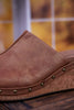 Marley Antique Bronze Round Toe Wedges - Whiskey Skies - CORKYS FOOTWEAR