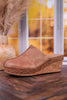 Marley Antique Bronze Round Toe Wedges - Whiskey Skies - CORKYS FOOTWEAR