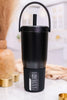 Matte Black 25oz Resa Tumbler - Whiskey Skies - BRUMATE