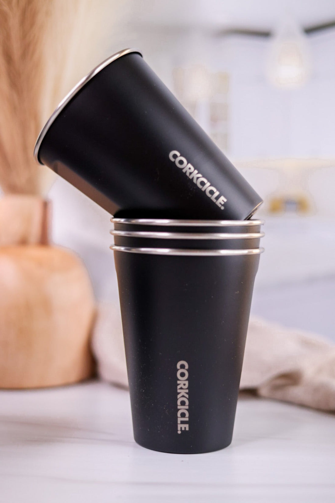 Matte Black Eco Stacker Tumblers - Whiskey Skies - CORKCICLE